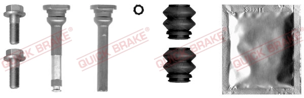 Guide Sleeve Kit, brake caliper